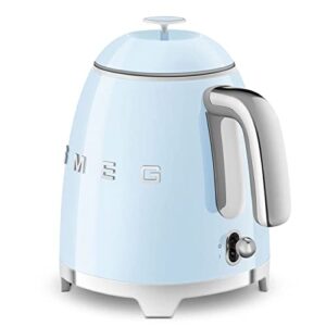 Smeg Pastel Blue 50's Retro Style Electric Mini Kettle