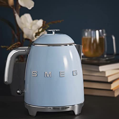 Smeg Pastel Blue 50's Retro Style Electric Mini Kettle