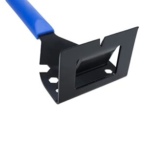 KUNTEC Trim Puller Removal Tool Moulding Removal Tool Pry Bar for Home Wood Tile Flooring Baseboards Molding Trim Removal Remodeling and Commercial Work