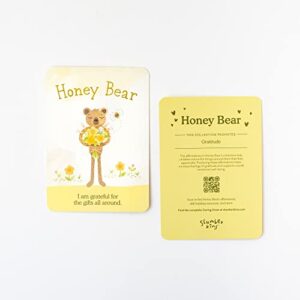 Slumberkins 14" Kin & Board Book | Promotes Gratitude, Respect & Sharing | Social Emotional Tools for Ages 0+ (Honey Bear Kin & Board Book)