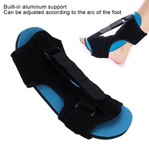 Plantar Fasciitis Support Foot Drop Orthotic Brace Women Men Adjustable Night Splint for Plantar Fasciitis, Arch Foot Pain (Blue)