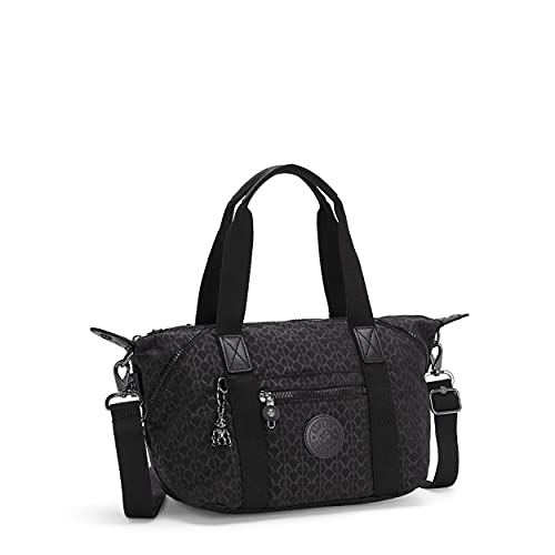 Kipling Women’s Art Mini Tote Bag, Lightweight Small Weekender, Nylon Travel Handbag, Signature Emb