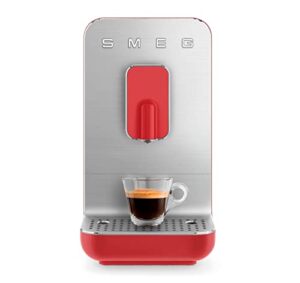 smeg bcc01rdmus fully automatic coffee machine, red