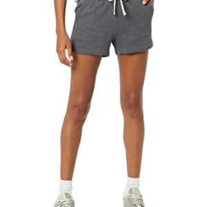 Amazon Essentials Women's Fleece Short, Charcoal Heather, X-Large