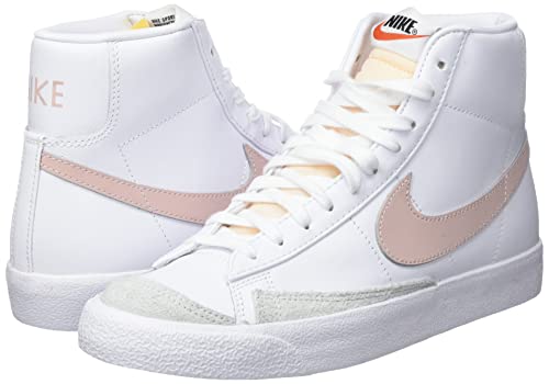 Nike Women's Gymnastics Shoes, White Pink Oxford Black Summit White, 6.5 AU