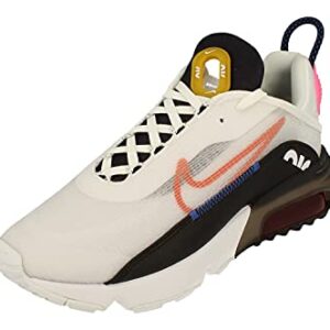 Nike Womens Air Max 2090 Running Trainers DC4464 Sneakers Shoes (UK 3.5 US 6 EU 36.5, White Starfish Black Pink Glow 100)