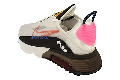 Nike Womens Air Max 2090 Running Trainers DC4464 Sneakers Shoes (UK 3.5 US 6 EU 36.5, White Starfish Black Pink Glow 100)