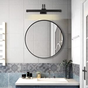 Wenhuiyang Round Mirror 20 Inch, Large Round Mirror Black Frame, Circle Mirror 20 Inch, Circular Wall Mirrors for Dining Room, Living Room, Bathroom, Entryway.