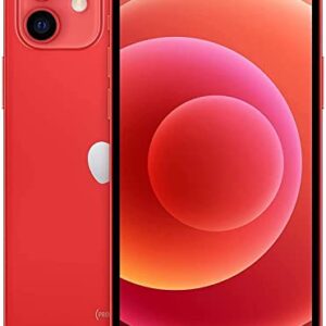 Apple iPhone 12, 64GB, Red - Unlocked (Renewed Premium)