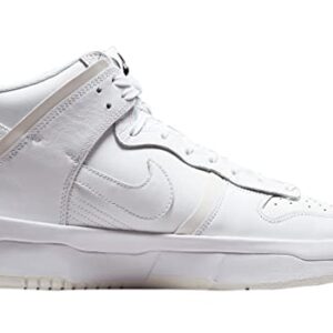 Nike Women's Dunk High Up Summit White/White-Sail-Black (DH3718 100) - 10