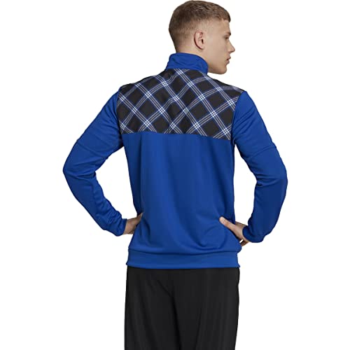 adidas Men's Standard Tiro Track Jacket, Team Royal Blue/Black, Large