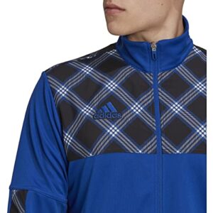 adidas Men's Standard Tiro Track Jacket, Team Royal Blue/Black, Large