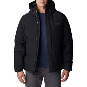 Columbia Men's Aldercrest Down Hooded Jacket, Black, X-Large