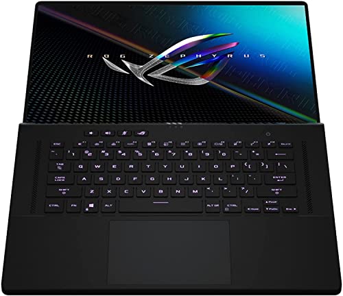 ASUS 2021 Zephyrus M16 WQXGA 144Hz Gaming Laptop, 16'' 1920x1200, 11th Tiger Lake Core i7-11800H 8-Core,16-Thread, GeForce RTX 3050 Ti, WiFi 6, RGB Backlit KB, Webcam, Win 10 (16GB RAM|1TB PCIe SSD)