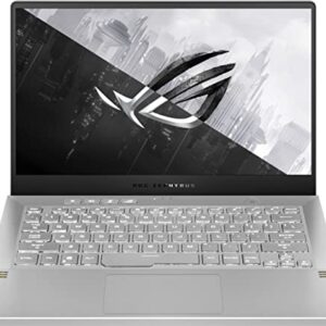 ASUS ROG Zephyrus G14 Ultra Slim Gaming Laptop, 14" 120Hz QHD Display(2560x1440),AMD Ryzen 9 5900HS,NVIDIA GeForce RTX 3060,16GB RAM | 1TB PCIe SSD, Fingerprint Reader, Windows 10, Moonlight White