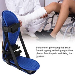 Plantar Fascitis Padded Night Splint, Sleeping Stretch Boot Orthosis Ankle Brace Adjustable Splint Plantar Fascitis Foot Support Corrector 90 Degree Immobilizing Stretching Sleeping Boot M