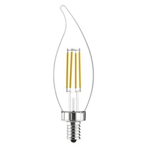 GE Lighting Refresh LED Light Bulbs, 60 Watt Eqv, Daylight, Decorative Bulbs, Small Base (8 Pack)