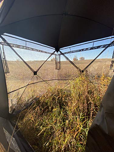 Rhino Blinds R180 3 Person See Through Hunting Ground Blind