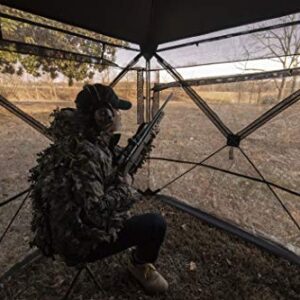 Rhino Blinds R180 3 Person See Through Hunting Ground Blind