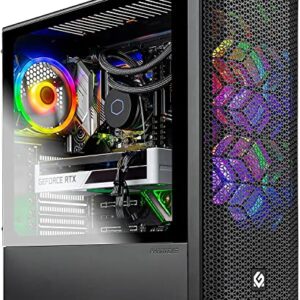 Skytech Gaming Blaze 3.0 Gaming PC Desktop – INTEL Core i7 11700F 2.5 GHz, RTX 3060 Ti, 1TB NVME SSD, 16G DDR4 3200, 600W GOLD PSU, AC Wi-Fi, Windows 10 Home 64-bit,Black