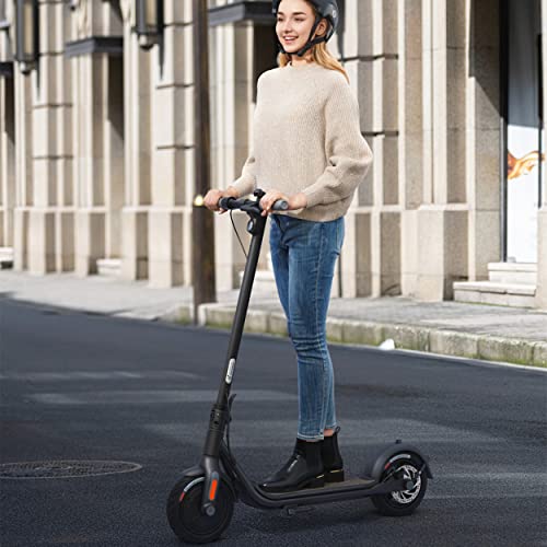 Segway Ninebot F25 Electric Kick Scooter, 300W Powerful Motor, 10-inch Pneumatic Tire, Foldable Commuter Electric Scooter for Adults, Dark Grey