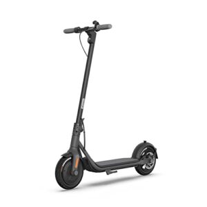 Segway Ninebot F25 Electric Kick Scooter, 300W Powerful Motor, 10-inch Pneumatic Tire, Foldable Commuter Electric Scooter for Adults, Dark Grey