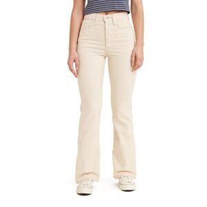 levi's women's ribcage bootcut jeans, (new) whitecap gray-corduroy, 29 regular