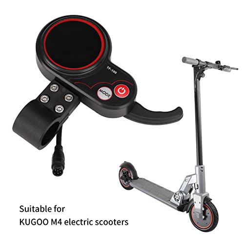 TF‑100 Display, 48V Electric Scooter Display Panel Waterproof Comfortable Good Toughness for M4 Electric Scooter