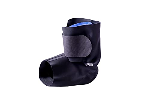 Brace Direct Air Foot Wrap (Med) + Posterior Night Splint (Med)- for Plantar Fasciitis, Achilles Tendinitis, Heel Pain and Drop Foot​ for Right or Left Foot, Men or Women