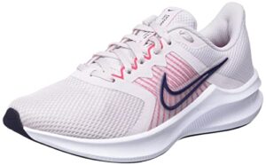 nike womens downshifter 11, venice/blackened blue-rush pink-white, 7