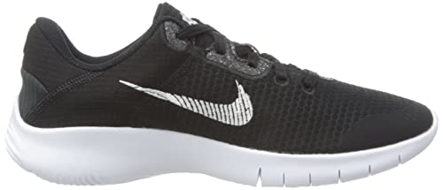 Nike Women's Running Shoes, Black Black White Dk Smoke Grey, 6.5 US