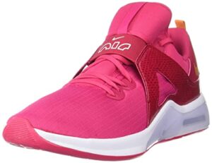 nike women's gymnastics shoes, pink rush pink light curry mystic hibiscus, 13 us