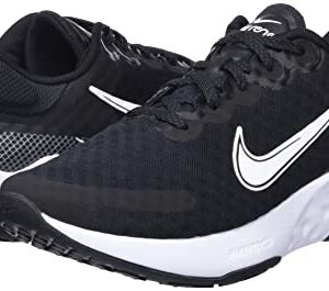 Nike Women's Renew Ride 3 Running Shoes, Black/White-Dk Smoke Grey, 7.5 M US