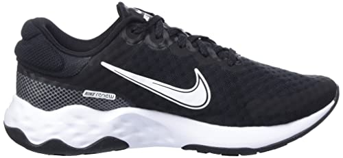 Nike Women's Renew Ride 3 Running Shoes, Black/White-Dk Smoke Grey, 7.5 M US