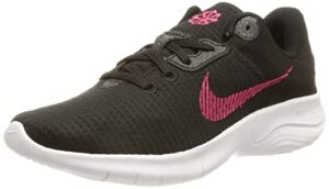nike women's running shoes, black black rush pink white, 7.5 us