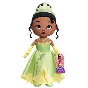 disney princess so sweet princess tiana 12.5-inch plush doll, officially licensed kids toys for ages 3 up by just play