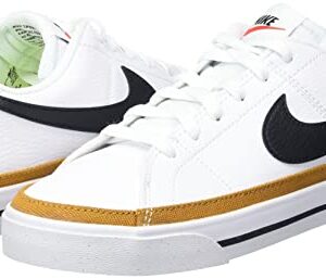 Nike Womens Court Legacy (White Black Desert Ochre, us_Footwear_Size_System, Adult, Women, Numeric, Medium, Numeric_9)