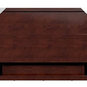 AFI Deerfield Murphy Bed Chest Full, Walnut