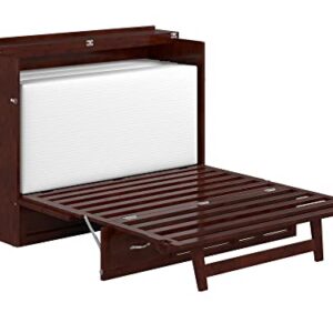 AFI Deerfield Murphy Bed Chest Full, Walnut