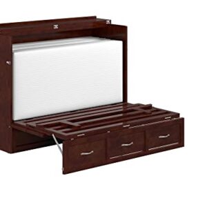 AFI Deerfield Murphy Bed Chest Full, Walnut