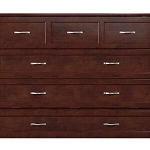 AFI Deerfield Murphy Bed Chest Full, Walnut