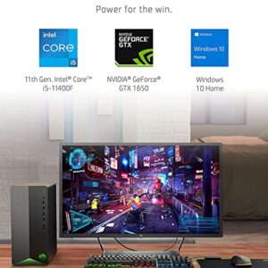 HP Pavilion Gaming Desktop TG01-1183w, Intel Core i5-10400F Processor up to 4.3 GHz, 8GB Memory, 256GB SSD, NVIDIA GeForce RTX 3060 Graphics Card(12 GB GDDR6) with Mousepad