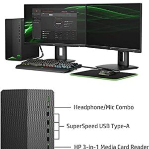 HP Pavilion Gaming Desktop TG01-1183w, Intel Core i5-10400F Processor up to 4.3 GHz, 8GB Memory, 256GB SSD, NVIDIA GeForce RTX 3060 Graphics Card(12 GB GDDR6) with Mousepad