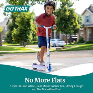 Gotrax Scout Electric Scooter for Kids Ages 4-7, Max 3 Miles Range and 6Mph Speed, 5" Flash Front Wheel and Unique Pedal Light, UL2272 Certified Aprroved Electric Kick Scooter for Boys Girls Pink