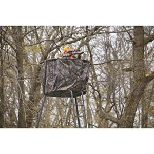 Guide Gear Half Hunting Blind Enclosure 20' Tripod Deer Stand Cover, Camo