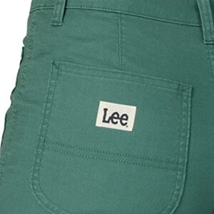 Lee Women's Legendary High-Rise Patch Front Short, Fern, 12