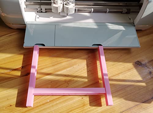 Extension Tray Compatible with Cricut Explore Air3 2 1,Extender Tray Compatible with Cricut Mat,Cutting Mat Extender Support for Explore Air Series (Not Compatible with Maker3 and Maker) (Pink)