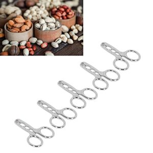 BestYiJo 5Pcs Nut Crackers Tool, Walnut Pistachio Opener Clamp Heavy Duty Nut Shell Cracker, Seafood Cracker Tool for Household