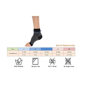 SVDpirit Compression Foot Sleeves for Men & Women(1 Pair) BEST Plantar Fasciitis Socks for Plantar Fasciitis Pain Relief, Heel Pain, and Treatment for Everyday Use with Arch Support,Holds Shape & Better Than a Night Splint HJL004C (Large, Coppery)