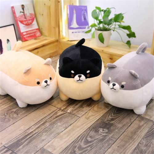 AFAN 15.7“ Kawaii Shiba Inu Dog Plush Pillow Corgi Stuffed Animal Toy Doll Gifts for Valentine, Plush Toy Gifts for Boys Girls (Brown)